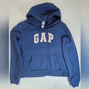 Gap Hoodie Womens‎ Size Medium Blue Pink Logo
